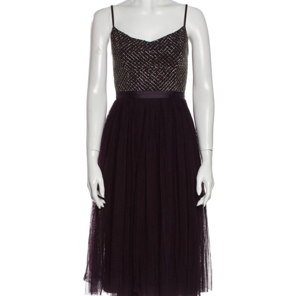 Needle and Thread Purple Dress